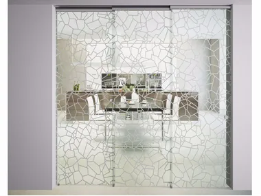 TUTTOVETRO LIGHT PETRA - Glass door _ FOA