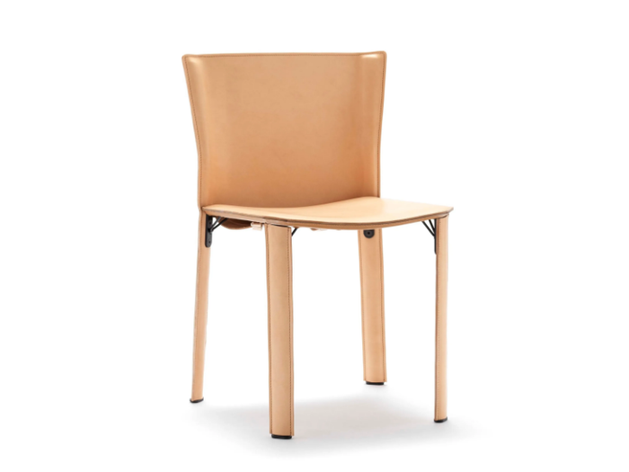 S92 - Tanned leather chair _ Fasem