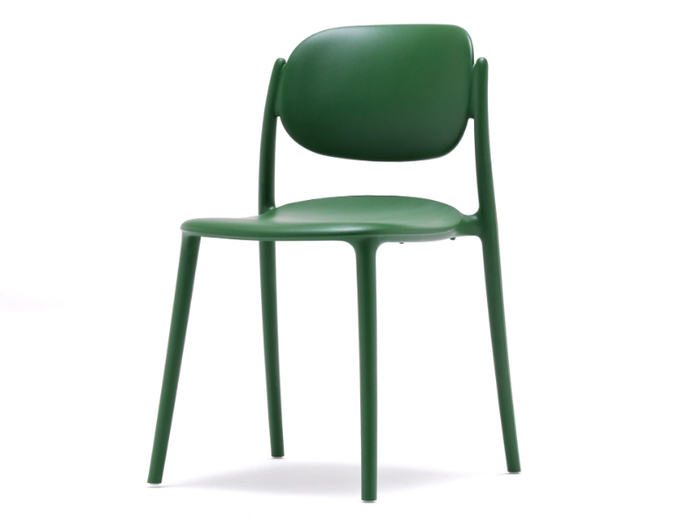 GREEN - BOY - Stackable polypropylene chair _ Fasem