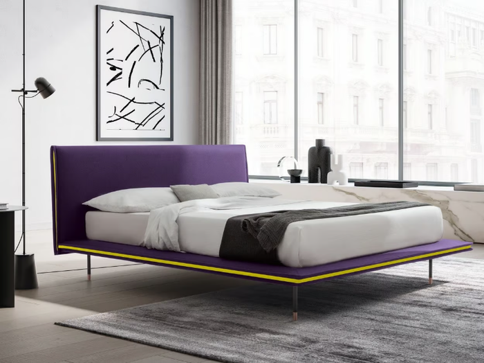 ELLE - Upholstered fabric bed _ Felis