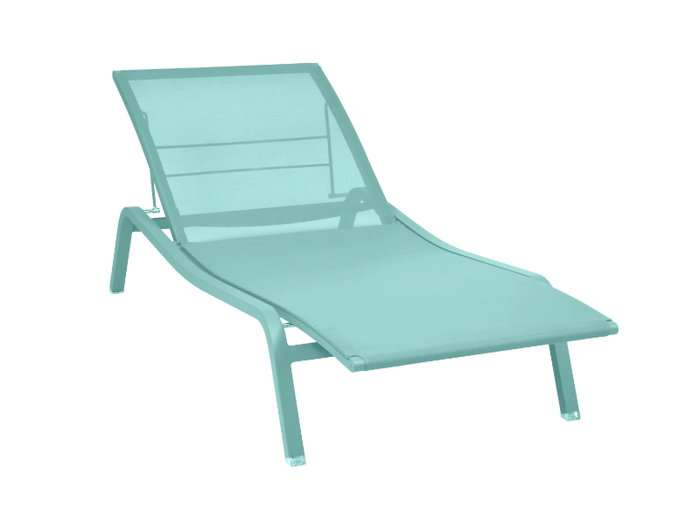 ALIZÉ - Recliner aluminium sun lounger _ Fermob