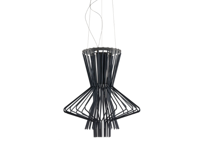 ALLEGRETTO RITMICO - Chrome plated pendant lamp _ Foscarini