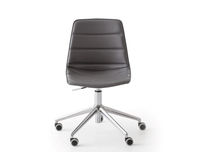 ALHAMBRA I5R - Swivel upholstered chair with castors _ GABER