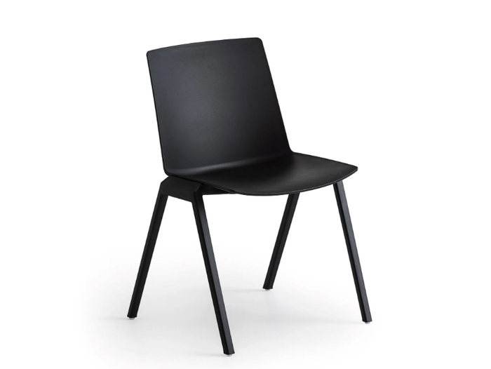 JUBEL IV - Stackable technopolymer chair _ GABER