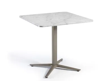 HUG MARBLE - Porcelain stoneware table with 4-star base _ GABER