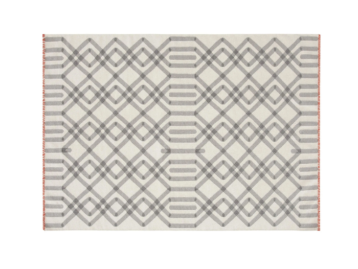 DUNA - Wool rug with geometric shapes _ GAN