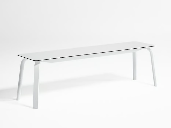 STACK - Aluminium garden bench _ GANDIABLASCO