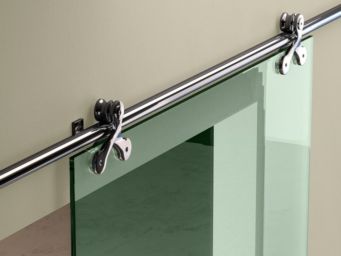 TRIO - Metal sliding door track _ GAROFOLI