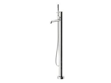 CIRCLE TWO 9108-91 - External floor standing bathtub mixer with hand shower _ GATTONI