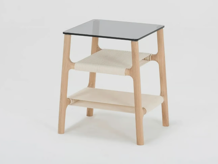 FAWN - Wood and glass coffee table / bedside table _ GAZZDA