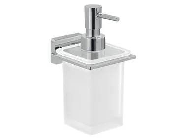 ATENA - Wall-mounted glass Bathroom soap dispenser _ GEDY