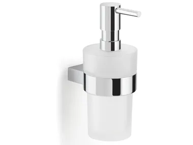 CANARIE - Wall-mounted satin glass Bathroom soap dispenser _ GEDY