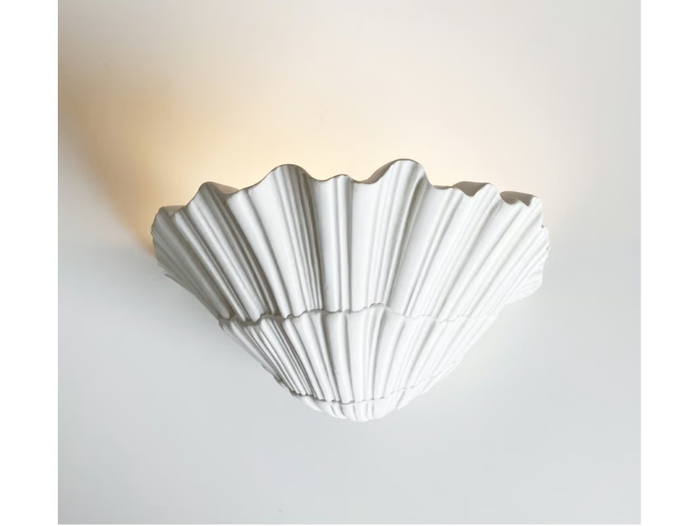 COQUILLAGE 36B - Plaster wall light _ GESSO