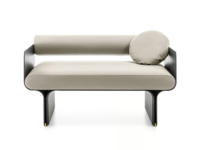 STAMI - Leather small sofa _ Gallotti&Radice