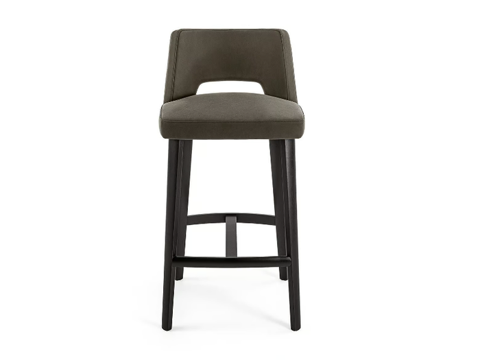 THEA - High leather stool _ Gallotti&Radice