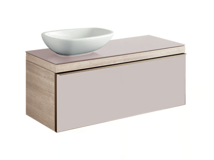 CITTERIO - Wall-mounted vanity unit with drawers _ Geberit