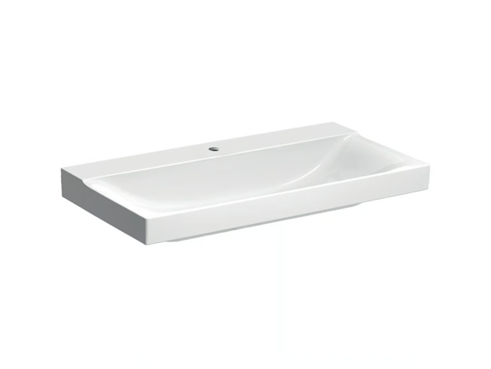 XENO² - Porcelain stoneware washbasin _ Geberit