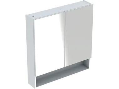 SELNOVA SQUARE - Bathroom mirror with cabinet _ Geberit