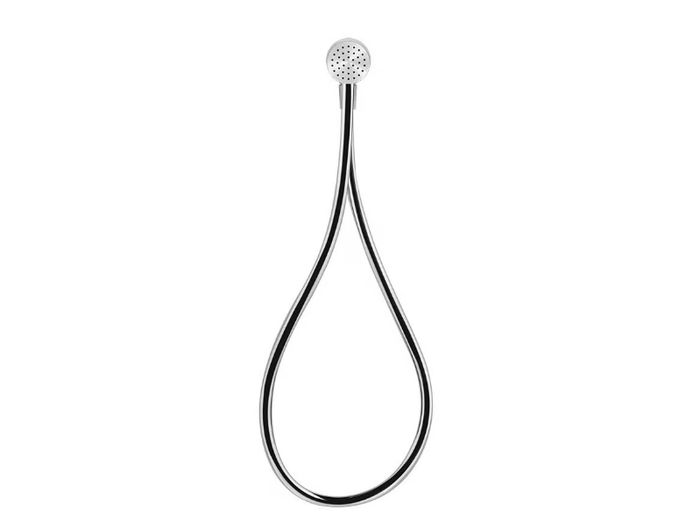 HI-FI COMPACT - Wall-mounted brass handshower with hose _ Gessi