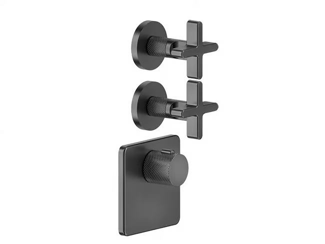 INCISO - 3 hole thermostatic metal shower mixer _ Gessi