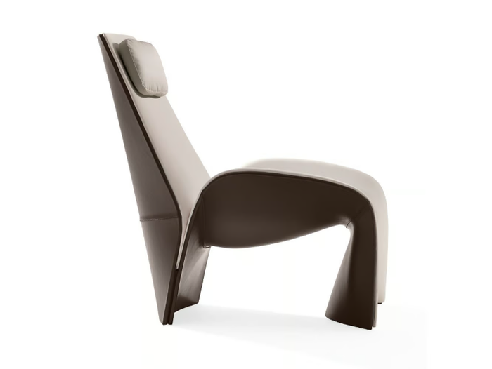 EVA - Leather armchair _ Giorgetti