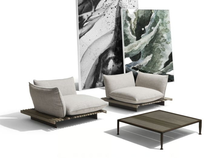 APSARA - Modular garden armchair _ Giorgetti