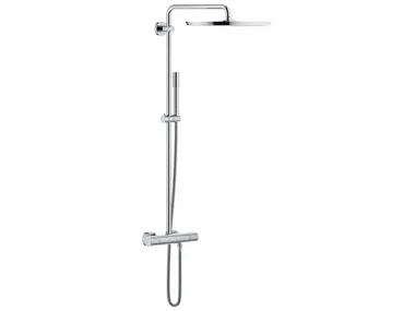 RAINSHOWER SYSTEM 400 - Wall-mounted thermostatic shower panel with diverter _ Grohe