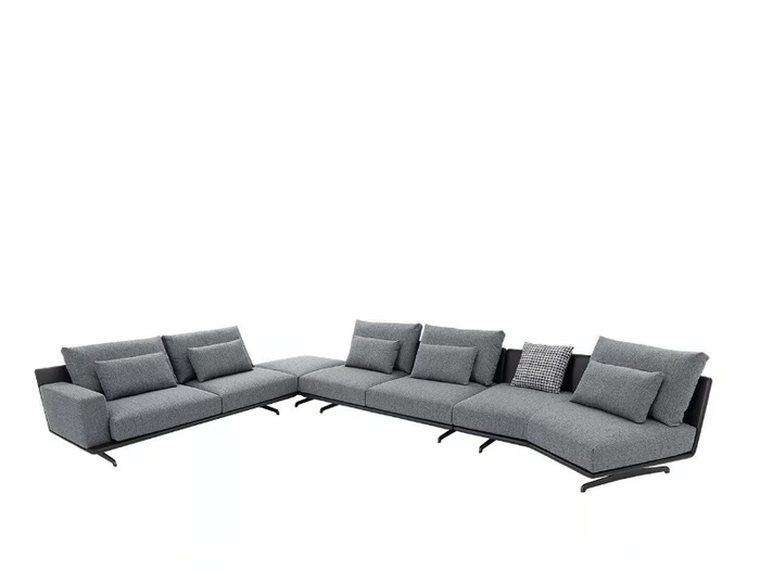 SHELL - Sectional fabric sofa _ HC28