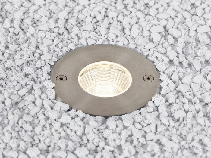 LUNAR M - LED outdoor stainless steel steplight with dimmer _ HER