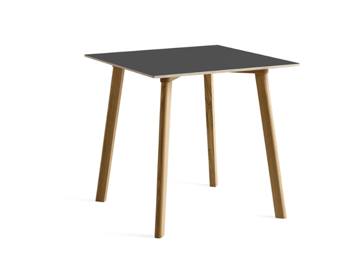 COPENHAGUE CPH DEUX 210 - Square wooden table _ Hay