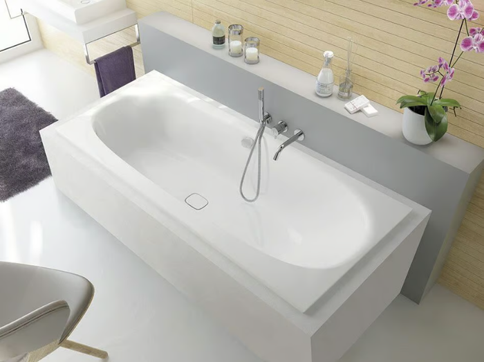 ISENSI - Rectangular acrylic bathtub _ Hoesch