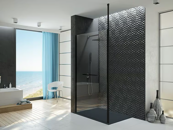 MUNA - Corner glass Walk in shower _ Hoesch