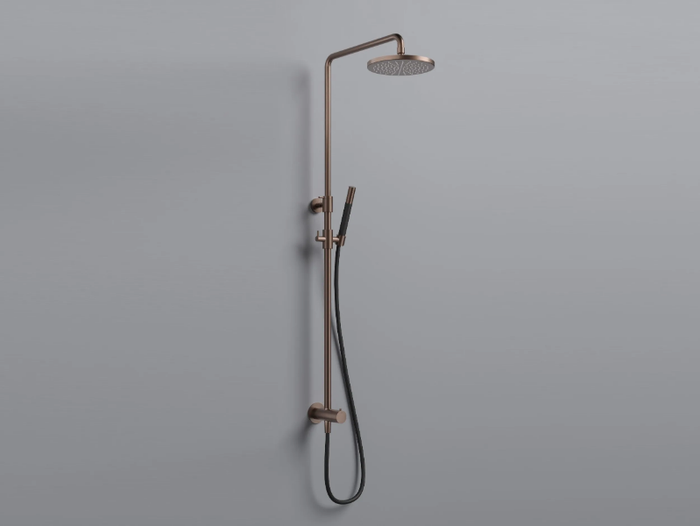 COBBER M437 / M438 - Wall-mounted brass shower panel with diverter _ Hotbath