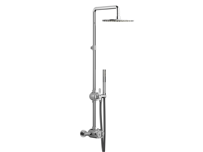 BOLD B1800 - Thermostatic wall-mounted shower panel with hand shower _ IB