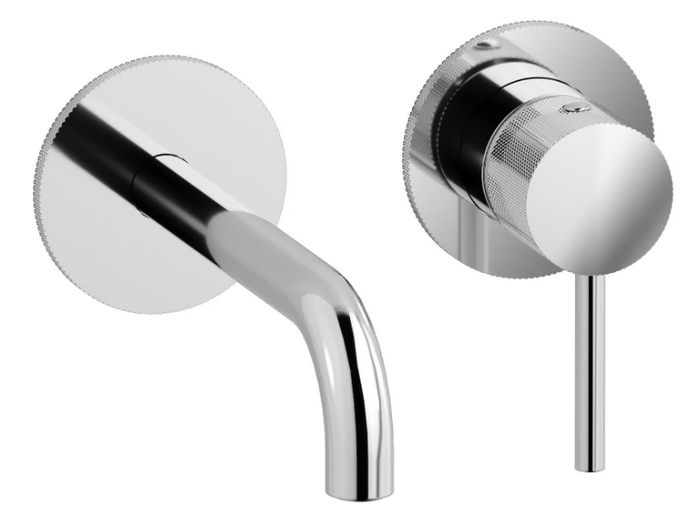 INDUSTRIA EID406 - Single handle wall-mounted washbasin mixer _ IB