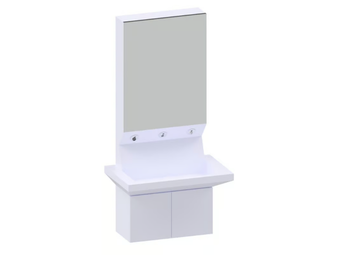 4ALL COMPLETE 10560 - Wall-mounted Public washbasin with mirror _ IDRAL