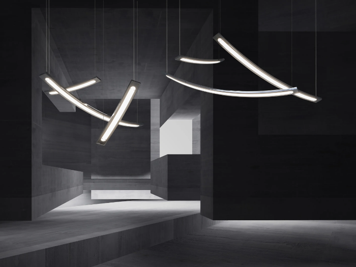 OUT OF LINE H1 XL - LED metal pendant lamp _ ILFARI