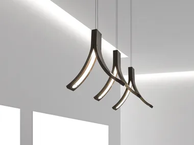 STREAM H3 - LED metal pendant lamp _ ILFARI