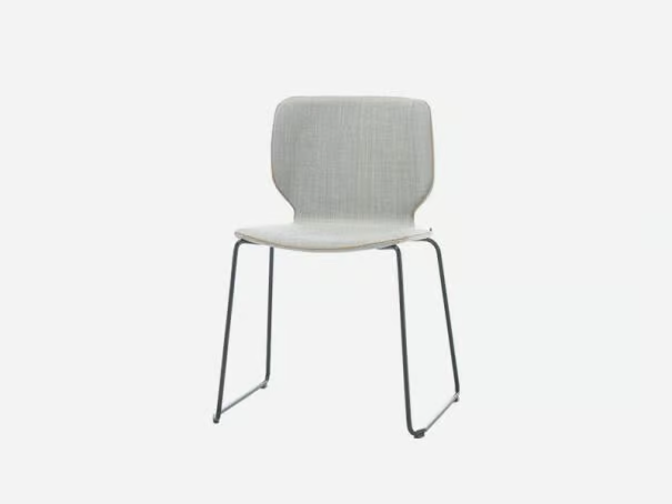 NIM - Sled base stackable fabric chair _ INCLASS