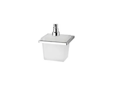 NEW EUROPE - Wall-mounted glass Bathroom soap dispenser _ INDA®