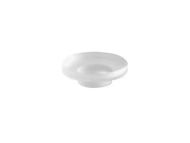 TOUCH - Countertop satin glass soap dish _ INDA®