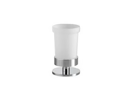 TOUCH - Satin glass toothbrush holder _ INDA®