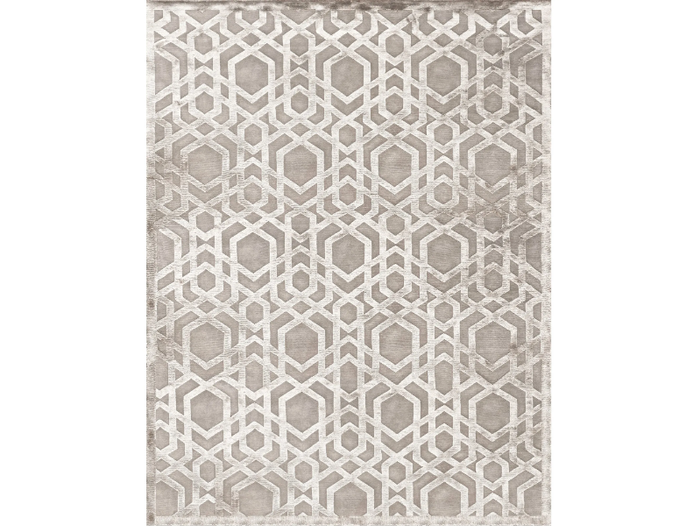 LEONIDA VERS. A - Rug in Himalayan wool, pure silk and vegetable colours _ Illulian