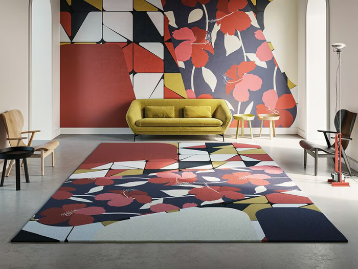 60S - Rug with geometric shapes _ Instabilelab