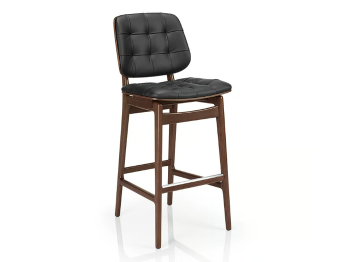 CHLOE M934 WUU CR - Tufted leather barstool _ JMS