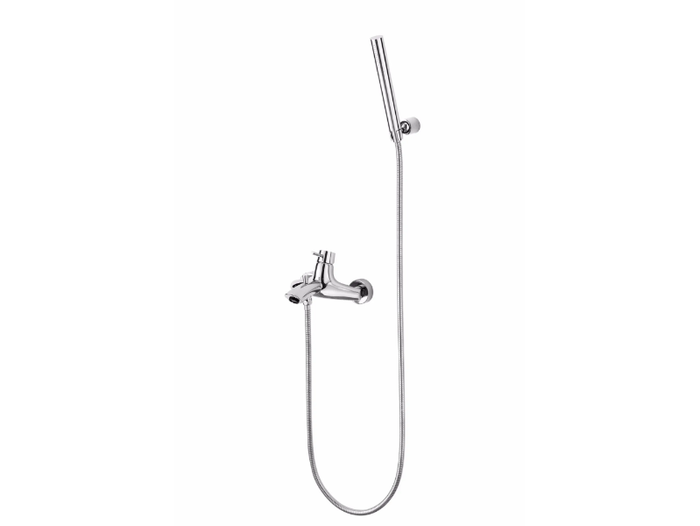 TAI CHI - Wall-mounted single handle bathtub mixer with hand shower _ JUSTIME