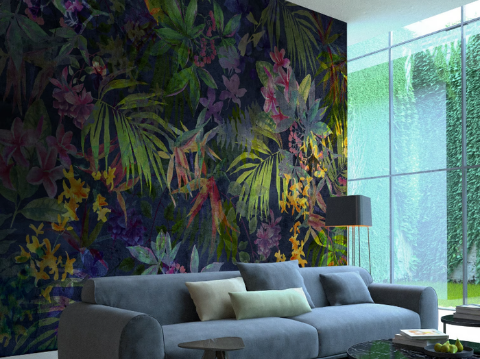 RAINFOREST - Wallpaper with floral pattern _ Jannelli&Volpi