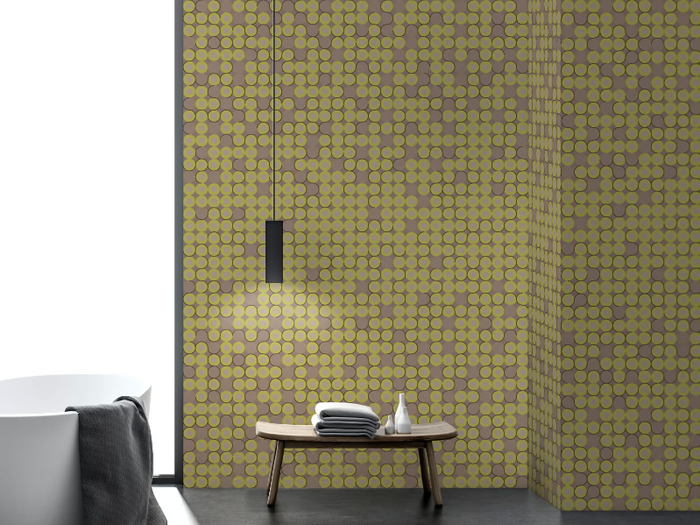 RICCIOLO - Geometric wallpaper _ Jannelli&Volpi