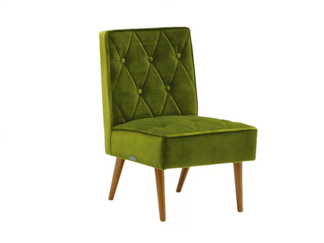 CAFE - Tufted upholstered fabric chair _ KARIMOKU