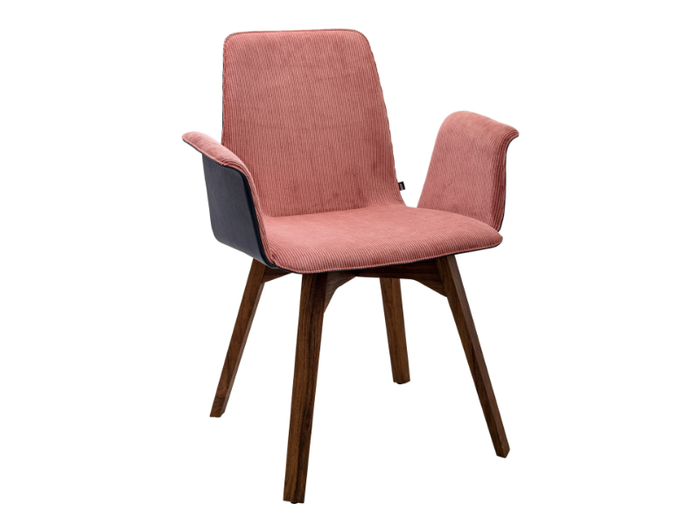 MAVERICK - Upholstered chair with armrests _ KFF